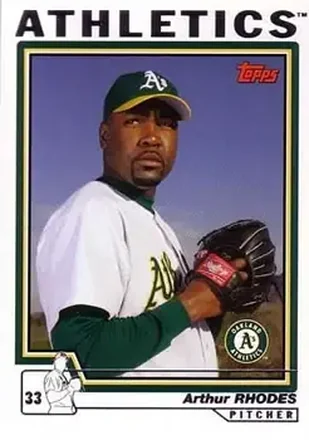 2004 Topps #637 - Arthur Rhodes - Oakland Athletics