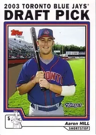 2004 Topps #678 - Aaron Hill - Toronto Blue Jays