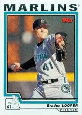 2004 Topps #111 - Braden Looper - Florida Marlins
