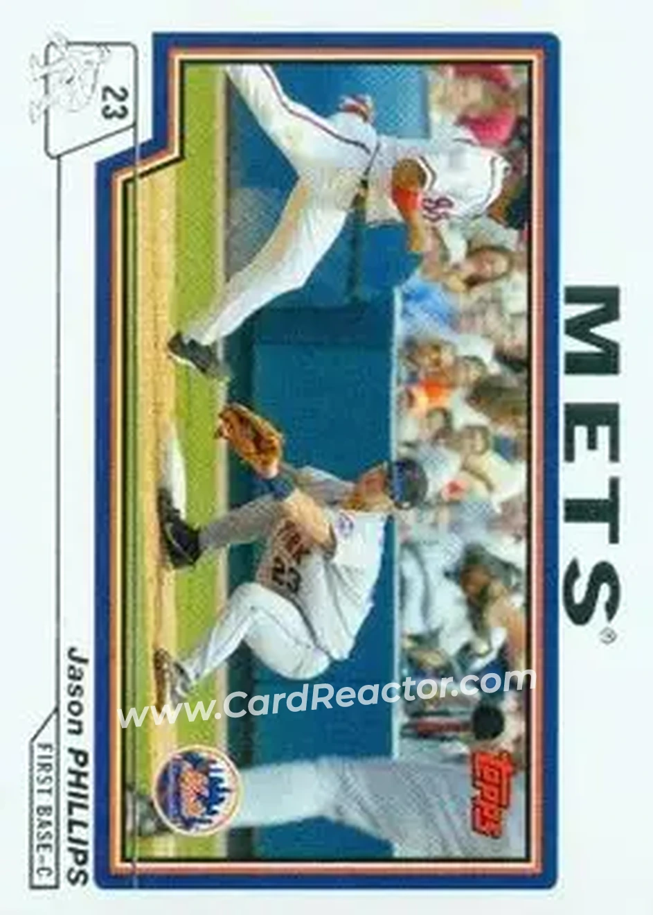 2004 Topps #118 - Jason Phillips - New York Mets - Front