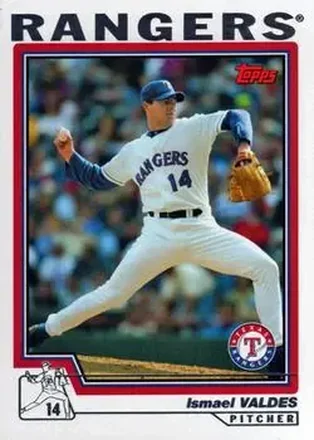 2004 Topps #123 - Ismael Valdez - Texas Rangers