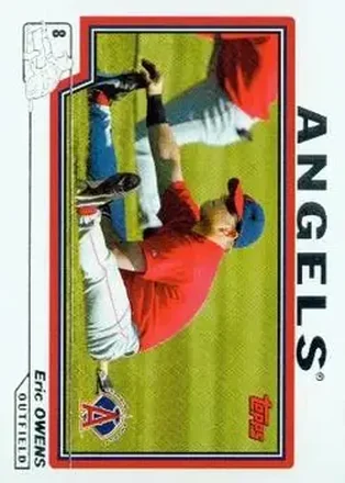 2004 Topps #124 - Eric Owens - Anaheim Angels