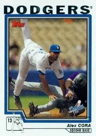 2004 Topps #134 - Alex Cora - Los Angeles Dodgers