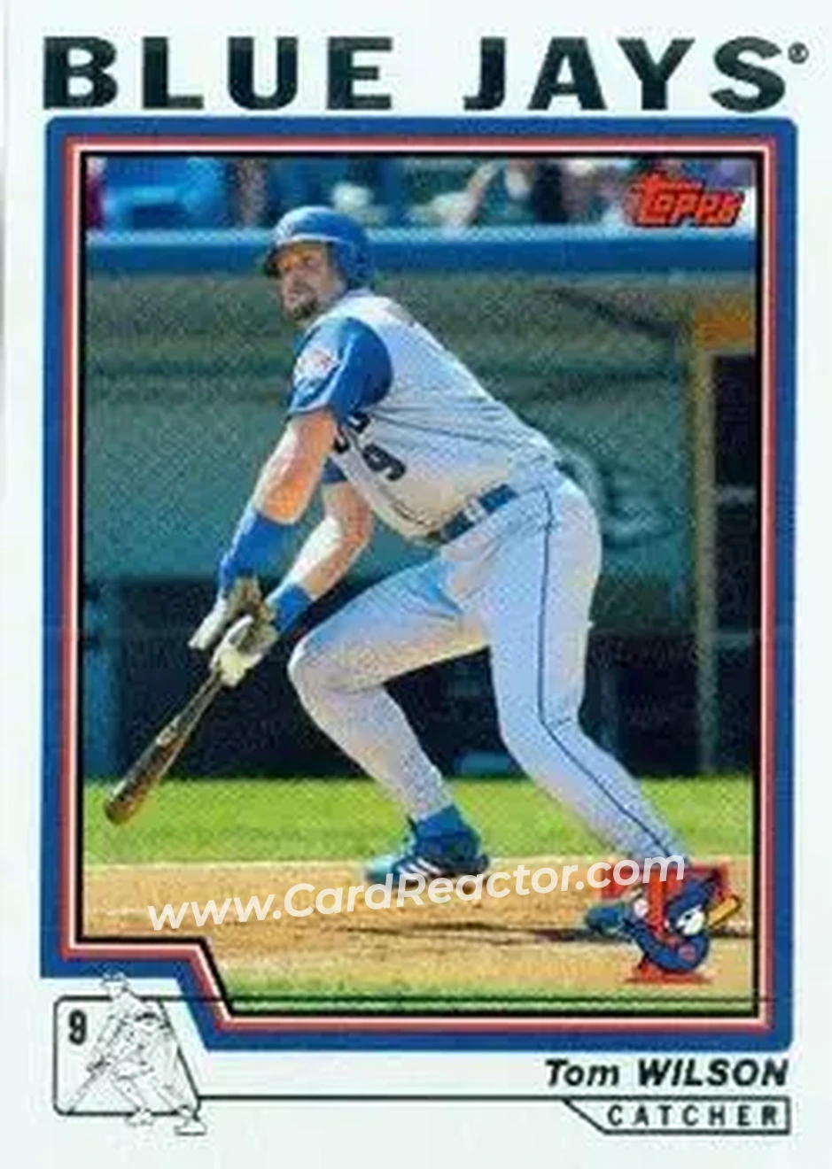2004 Topps #135 - Tom Wilson - Toronto Blue Jays - Front 2004 Topps #135 - Tom Wilson - Toronto Blue Jays - Front