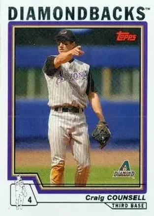 2004 Topps #141 - Craig Counsell - Arizona Diamondbacks
