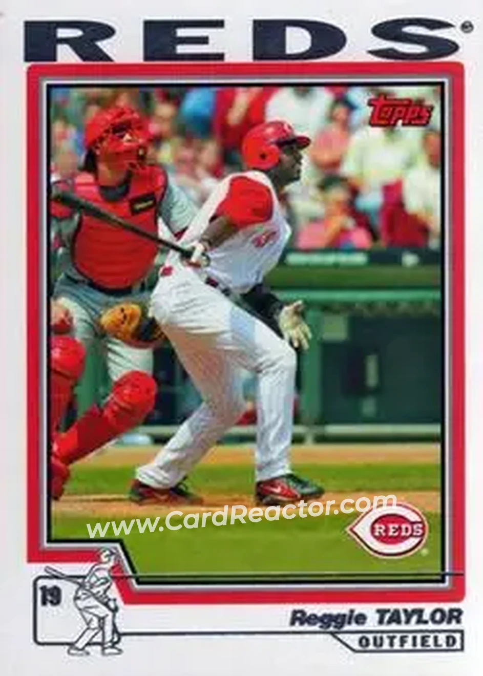 2004 Topps #142 - Reggie Taylor - Cincinnati Reds - Front
