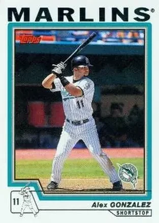 2004 Topps #144 - Alex Gonzalez - Florida Marlins