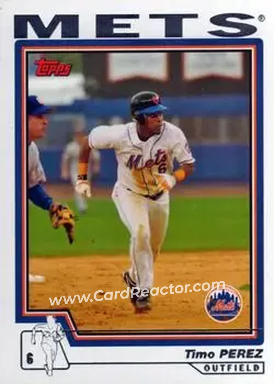 2004 Topps #149 - Timo Perez - New York Mets - Front
