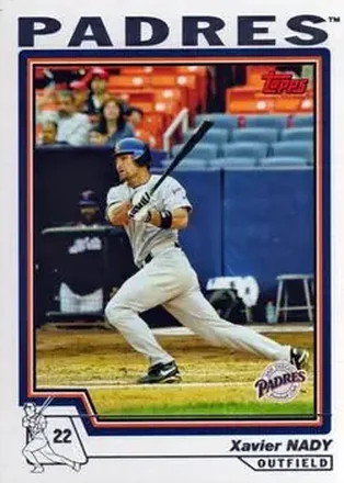 2004 Topps #154 - Xavier Nady - San Diego Padres