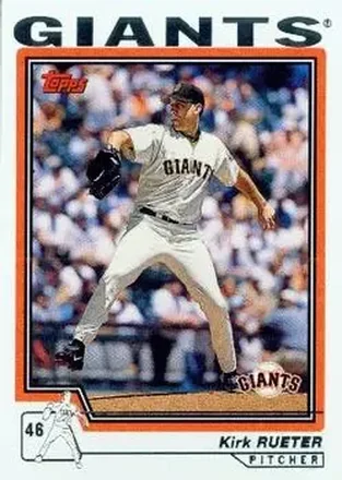 2004 Topps #155 - Kirk Rueter - San Francisco Giants