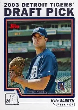 2004 Topps #668 - Kyle Sleeth - Detroit Tigers
