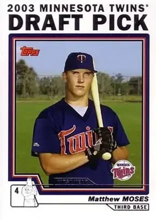 2004 Topps #673 - Matthew Moses - Minnesota Twins