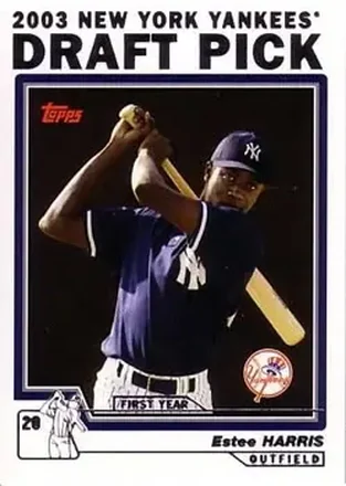 2004 Topps #675 - Estee Harris - New York Yankees