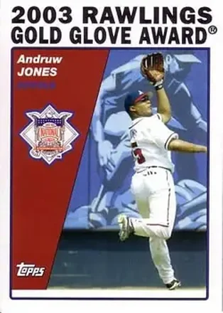 2004 Topps #711 - Andruw Jones - Atlanta Braves
