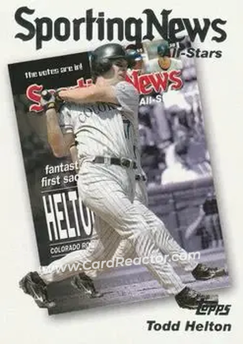 2004 Topps #719 - Todd Helton - Colorado Rockies - Front