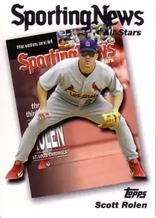 2004 Topps #722 - Scott Rolen - St. Louis Cardinals