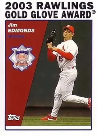 2004 Topps #713 - Jim Edmonds - St. Louis Cardinals