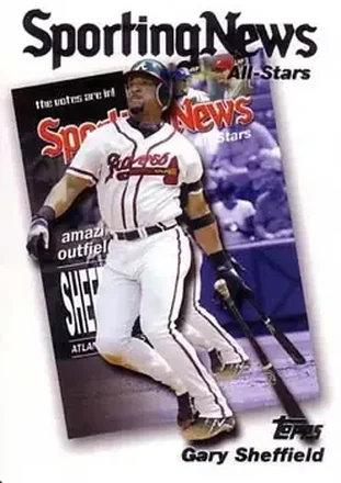 2004 Topps #724 - Gary Sheffield - Atlanta Braves