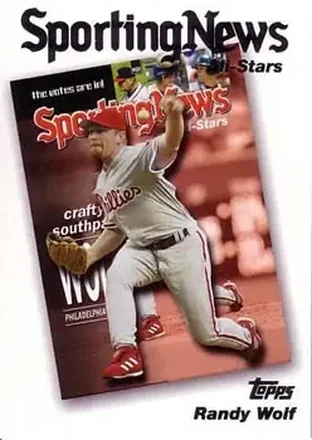2004 Topps #727 - Randy Wolf - Philadelphia Phillies