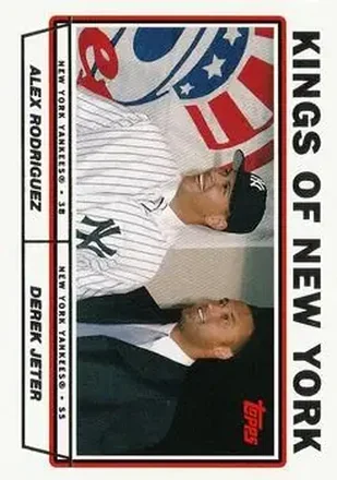 2004 Topps #693 - Kings of New York (Alex Rodriguez - Derek Jeter) - New York Yankees