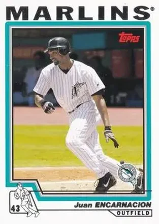 2004 Topps #172 - Juan Encarnacion - Florida Marlins