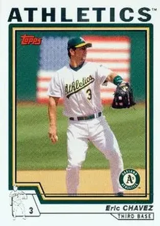 2004 Topps #180 - Eric Chavez - Oakland Athletics