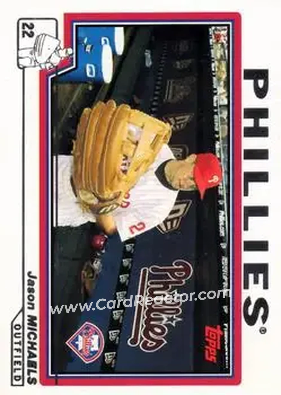 2004 Topps #181 - Jason Michaels - Philadelphia Phillies - Front