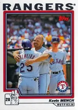 2004 Topps #188 - Kevin Mench - Texas Rangers