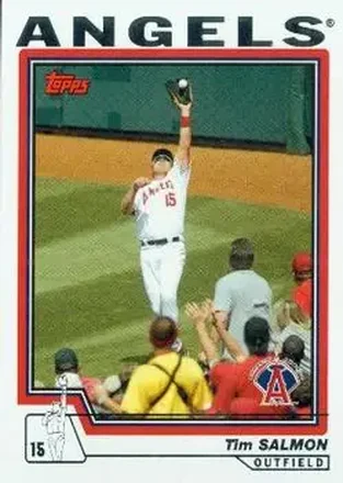 2004 Topps #189 - Tim Salmon - Anaheim Angels