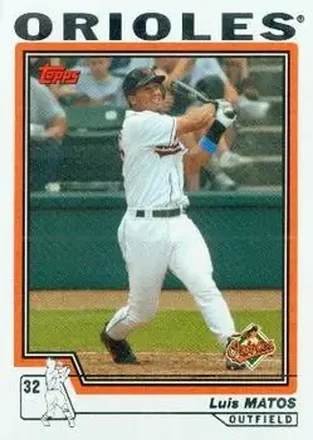 2004 Topps #193 - Luis Matos - Baltimore Orioles