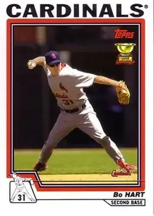 2004 Topps #203 - Bo Hart - St. Louis Cardinals