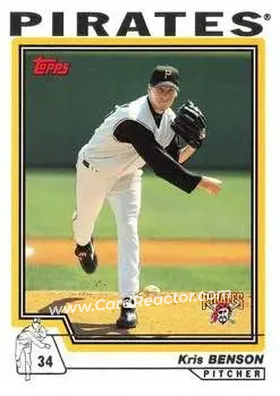 2004 Topps #223 - Kris Benson - Pittsburgh Pirates - Front