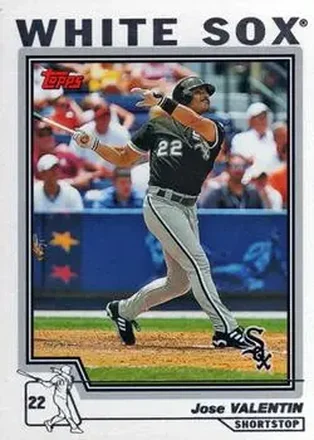 2004 Topps #233 - Jose Valentin - Chicago White Sox