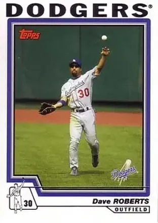 2004 Topps #242 - Dave Roberts - Los Angeles Dodgers
