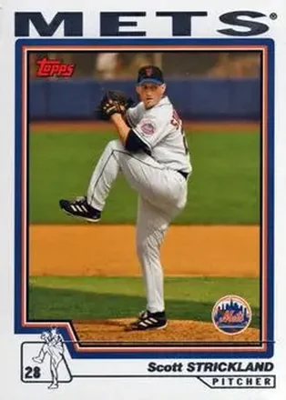 2004 Topps #245 - Scott Strickland - New York Mets