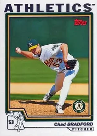 2004 Topps #247 - Chad Bradford - Oakland Athletics