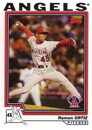 2004 Topps #252 - Ramon Ortiz - Anaheim Angels