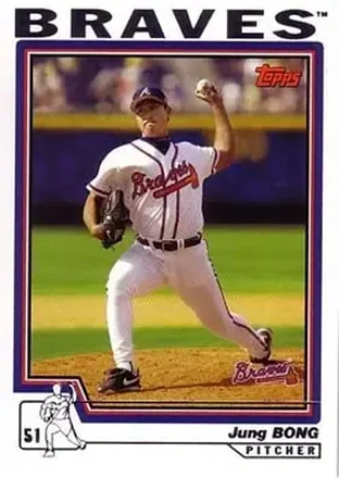 2004 Topps #254 - Jung Bong - Atlanta Braves
