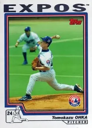 2004 Topps #262 - Tomo Ohka - Montreal Expos