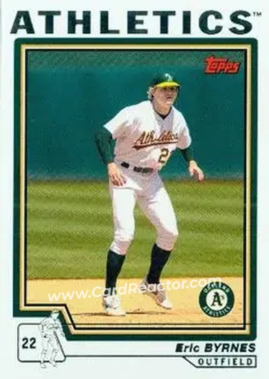 2004 Topps #263 - Eric Byrnes - Oakland Athletics - Front 2004 Topps #263 - Eric Byrnes - Oakland Athletics - Front