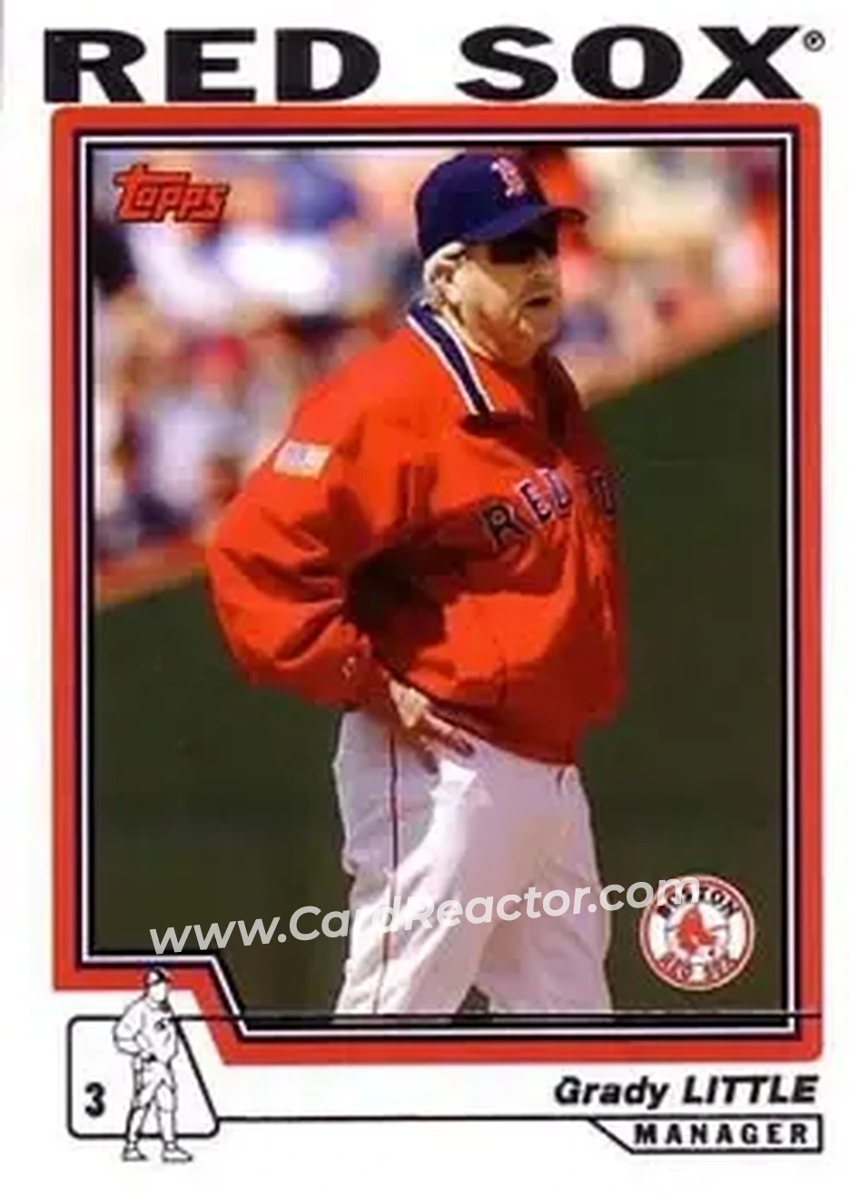 2004 Topps #271 - Grady Little - Boston Red Sox - Front