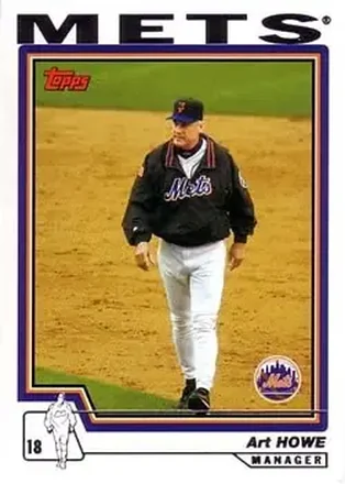 2004 Topps #285 - Art Howe - New York Mets