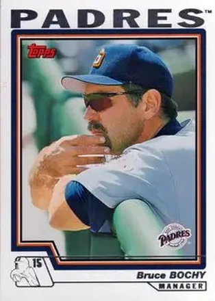 2004 Topps #290 - Bruce Bochy - San Diego Padres