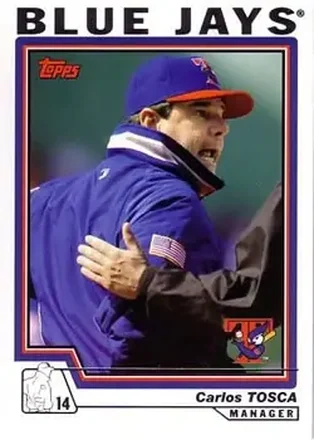 2004 Topps #296 - Carlos Tosca - Toronto Blue Jays