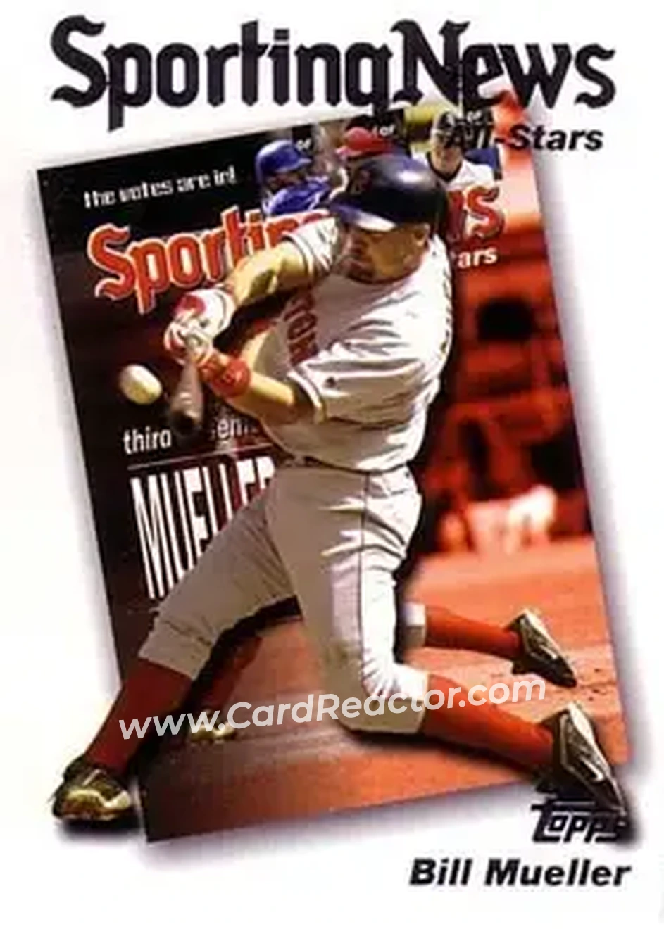 2004 Topps #359 - Bill Mueller - Boston Red Sox - Front 2004 Topps #359 - Bill Mueller - Boston Red Sox - Front