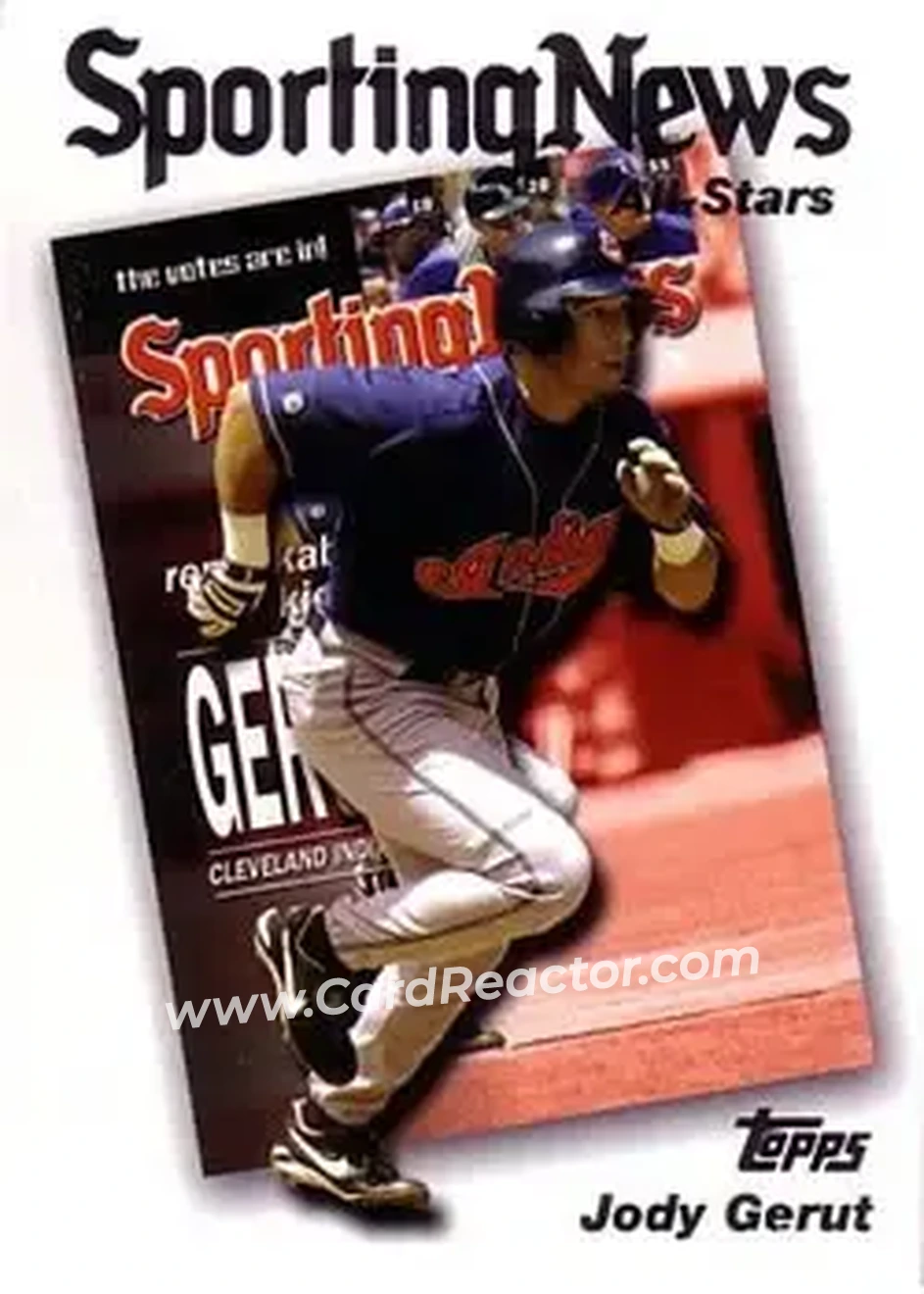 2004 Topps #367 - Jody Gerut - Cleveland Indians - Front 2004 Topps #367 - Jody Gerut - Cleveland Indians - Front