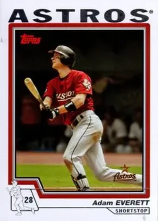 2004 Topps #374 - Adam Everett - Houston Astros