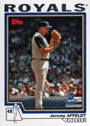 2004 Topps #376 - Jeremy Affeldt - Kansas City Royals
