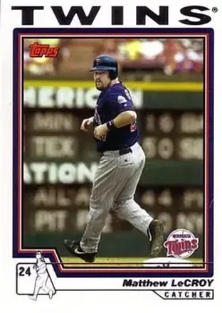 2004 Topps #379 - Matt LeCroy - Minnesota Twins