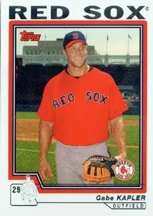 2004 Topps #399 - Gabe Kapler - Boston Red Sox